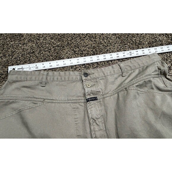 Marithe Francois Girbaud Tan Jeans Men’s 44x31 - Baggy Wide Leg Hip Hop Pocket - Picture 6 of 8